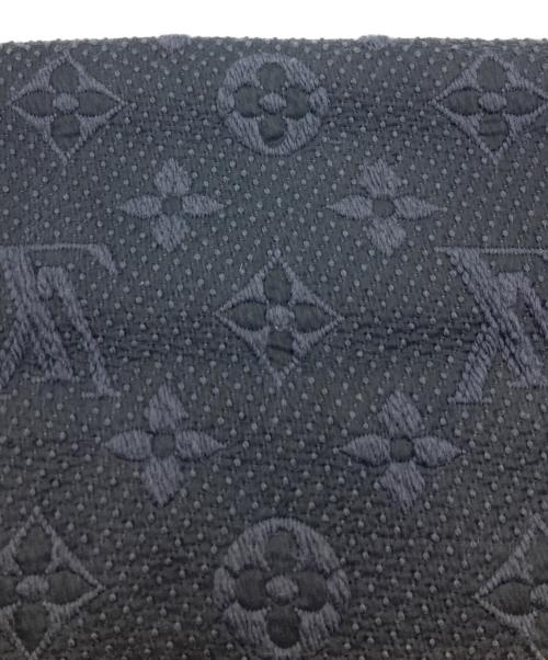 LOUIS VUITTON（ルイ ヴィトン）LOUIS VUITTON (ルイ ヴィトン) エシャルブ・ロゴマニア マフラー ブラック サイズ:-の古着・服飾アイテム