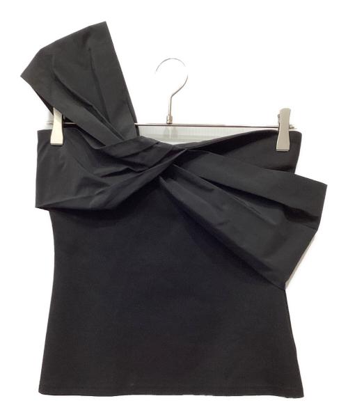 ORGUE（オルグ）ORGUE (オルグ) 2way sholder docking tops ブラック サイズ:Freeの古着・服飾アイテム