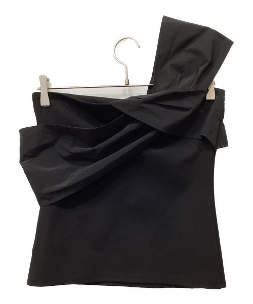 ORGUE（オルグ）ORGUE (オルグ) 2way sholder docking tops ブラック サイズ:Freeの古着・服飾アイテム