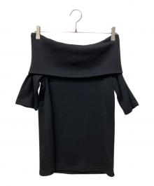 haunt（ハウント）の古着「OFF SHOULDER TOPS」｜ブラック