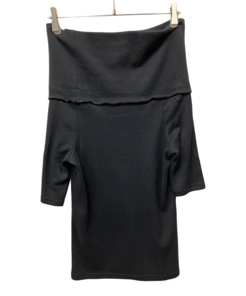 haunt（ハウント）haunt (ハウント) OFF SHOULDER TOPS ブラック サイズ:36の古着・服飾アイテム