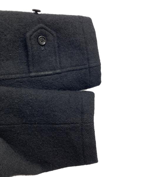 STILL BY HAND（スティルバイハンド）STILL BY HAND (スティルバイハンド) WOOL TWILL バルカラーコート ブラック サイズ:48の古着・服飾アイテム