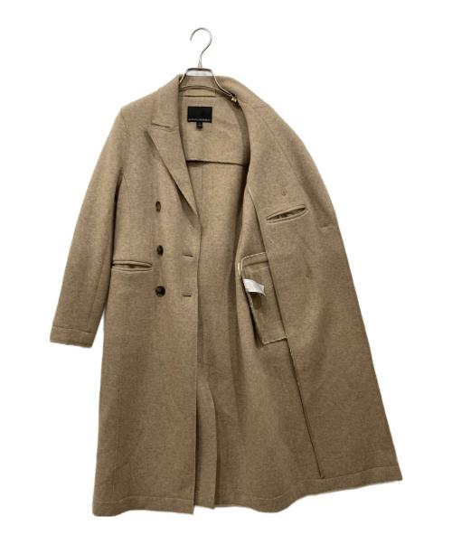 BANANA REPUBLIC（バナナリパブリック）BANANA REPUBLIC (バナナリパブリック) アンラインド イタリアンメルトン カーコート ベージュ サイズ:Sの古着・服飾アイテム