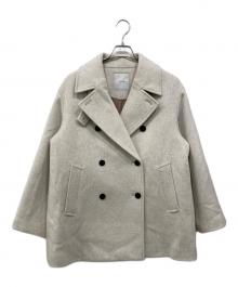 1 OF MINE（ワンオブマイン）の古着「Wピーコート」｜アイボリー