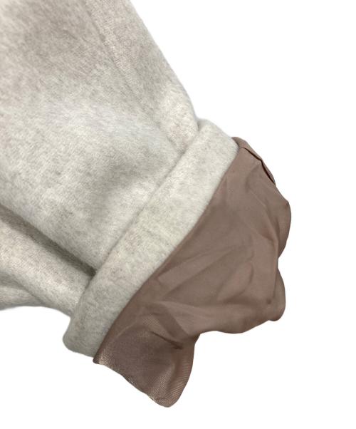 1 OF MINE（ワンオブマイン）1 OF MINE (ワンオブマイン) Wピーコート アイボリー サイズ:38の古着・服飾アイテム