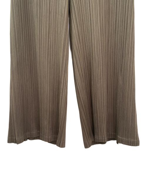 PLEATS PLEASE（プリーツプリーズ）PLEATS PLEASE (プリーツプリーズ) プリーツパンツ オリーブ サイズ:３の古着・服飾アイテム