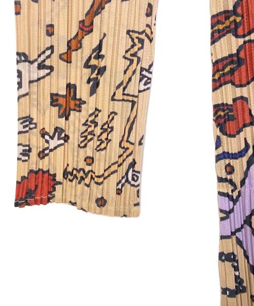 PLEATS PLEASE（プリーツプリーズ）PLEATS PLEASE (プリーツプリーズ) INTERPLANETARY ベージュ サイズ:4の古着・服飾アイテム