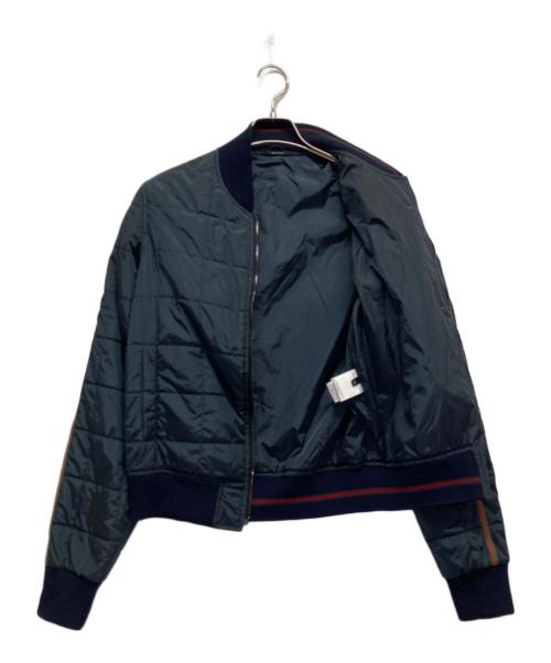 GUCCI（グッチ）GUCCI (グッチ) シェリーラインMA-1ジャケット ブラック サイズ:44の古着・服飾アイテム