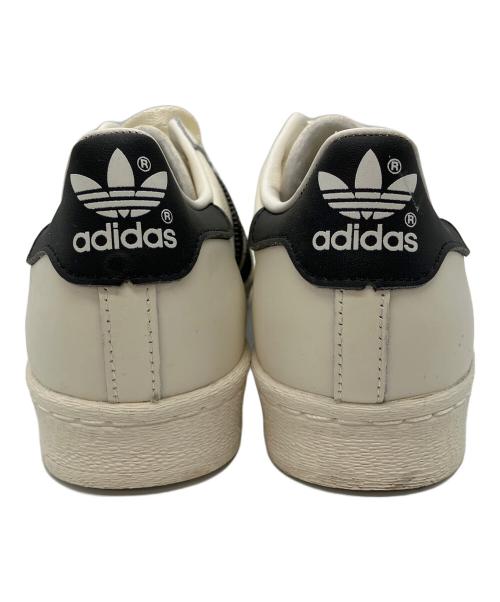 adidas（アディダス）adidas (アディダス) SUPER STAR82 スーパースター82 ローカットスニーカー ホワイト×ブラック サイズ:8 1/2の古着・服飾アイテム