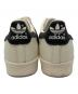 中古・古着 adidas (アディダス) SUPER STAR82 スーパースター82 ローカットスニーカー ホワイト×ブラック サイズ:8 1/2：7000円