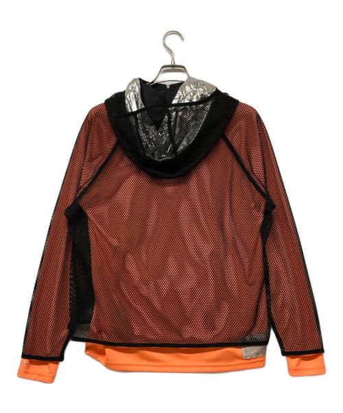 adidas（アディダス）adidas (アディダス) KOLOR (カラー) CLIMACHILL HOODY/クライマチル フーディー オレンジ サイズ:Oの古着・服飾アイテム