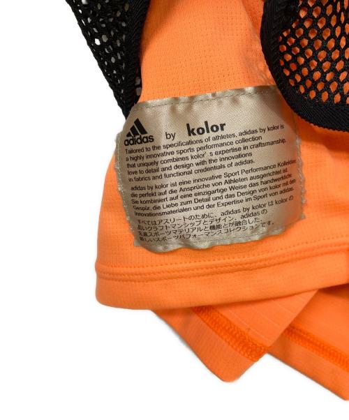 adidas（アディダス）adidas (アディダス) KOLOR (カラー) CLIMACHILL HOODY/クライマチル フーディー オレンジ サイズ:Oの古着・服飾アイテム