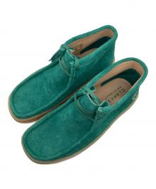 CLARKS ORIGINALS×HIDDEN NY（クラークス オリジナルズ×ヒドゥンニューヨーク）の古着「WALLABEE CUP BOOT」｜グリーン