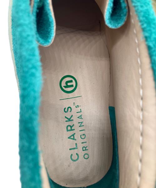 CLARKS ORIGINALS（クラークス オリジナルズ）CLARKS ORIGINALS (クラークス オリジナルズ) HIDDEN NY (ヒドゥンニューヨーク) WALLABEE CUP BOOT グリーン サイズ:43の古着・服飾アイテム