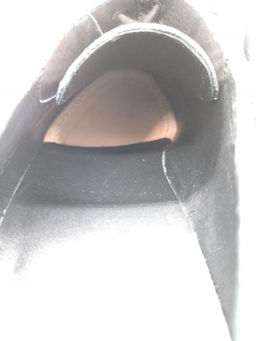 Saint Laurent Paris（サンローランパリ）Saint Laurent Paris (サンローランパリ) スタッズダービーシューズ ブラック サイズ:42の古着・服飾アイテム