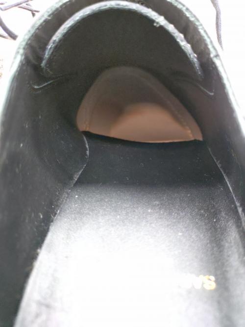 Saint Laurent Paris（サンローランパリ）Saint Laurent Paris (サンローランパリ) スタッズダービーシューズ ブラック サイズ:42の古着・服飾アイテム