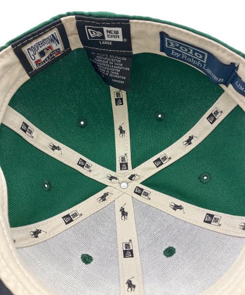 New Era（ニューエラ）New Era (ニューエラ) POLO RALPH LAUREN (ポロ・ラルフローレン) キャップ グリーンの古着・服飾アイテム