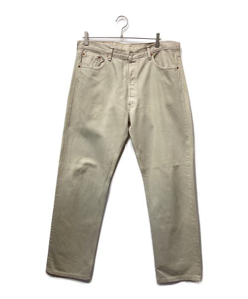 LEVI'S（リーバイス）LEVI'S (リーバイス) デニムパンツ ボタン裏275 ベージュ サイズ:W38L36の古着・服飾アイテム