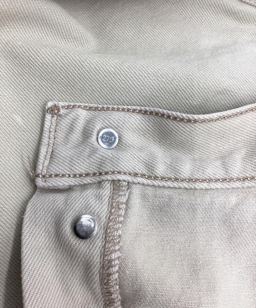 LEVI'S（リーバイス）LEVI'S (リーバイス) デニムパンツ ボタン裏275 ベージュ サイズ:W38L36の古着・服飾アイテム