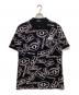 FRED PERRY（フレッドペリー）の古着「PRINTED POLO SHIRT」｜ブラック