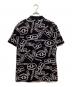 FRED PERRY (フレッドペリー) ART COMES FIRST (アートカムズファースト) PRINTED POLO SHIRT ブラック サイズ:L：5000円