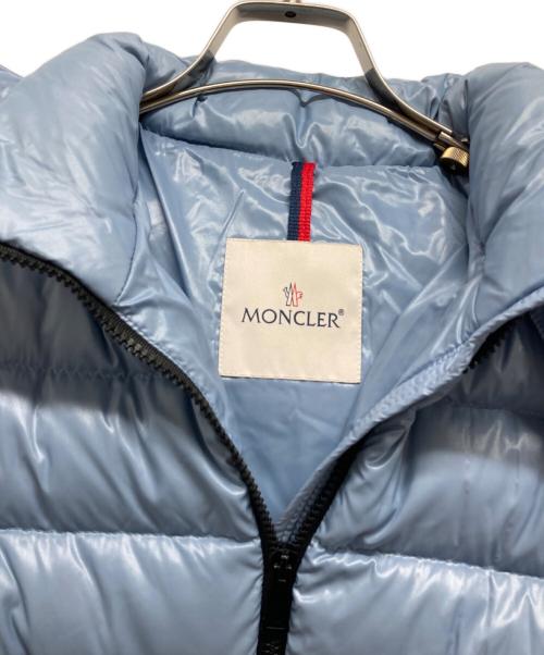 MONCLER（モンクレール）MONCLER (モンクレール) ダウンジャケット スカイブルー サイズ:1の古着・服飾アイテム