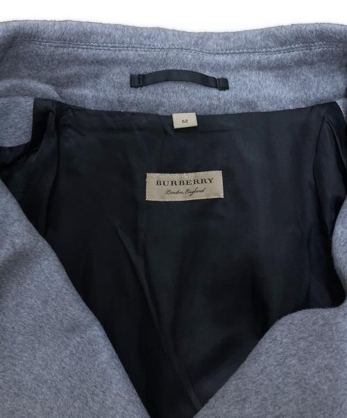 BURBERRY（バーバリー）BURBERRY (バーバリー) ウールトレンチコート グレー サイズ:52の古着・服飾アイテム