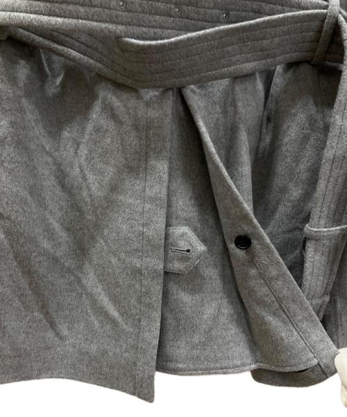 BURBERRY（バーバリー）BURBERRY (バーバリー) ウールトレンチコート グレー サイズ:52の古着・服飾アイテム