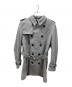 BURBERRY（バーバリー）の古着「ウールトレンチコート」｜グレー