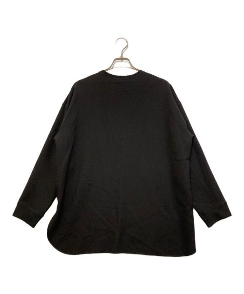 Whim Gazette（ウィムガゼット）Whim Gazette (ウィムガゼット) Vガゼットプルオーバー ブラック サイズ:36の古着・服飾アイテム