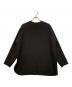 Whim Gazette (ウィムガゼット) Vガゼットプルオーバー ブラック サイズ:36：5000円
