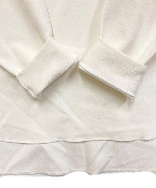 Whim Gazette（ウィムガゼット）Whim Gazette (ウィムガゼット) Vガゼットプルオーバー ホワイト サイズ:36の古着・服飾アイテム