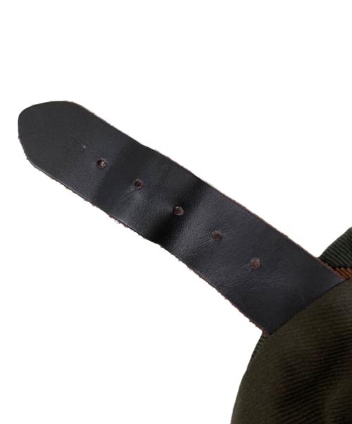 O'NEIL OF DUBLIN（オニールオブダブリン）O'NEIL OF DUBLIN (オニールオブダブリン) martinique (マルティニーク) 巻きスカート オリーブ サイズ:10の古着・服飾アイテム