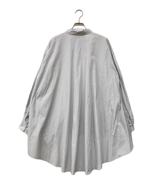 mizuiro-ind（ミズイロインド）mizuiro-ind (ミズイロインド) ワイドシャツ グレー サイズ:-の古着・服飾アイテム