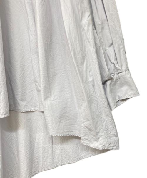 mizuiro-ind（ミズイロインド）mizuiro-ind (ミズイロインド) ワイドシャツ グレー サイズ:-の古着・服飾アイテム