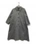 mizuiro-ind（ミズイロインド）の古着「ウール混ステンカラーコート」｜グレー