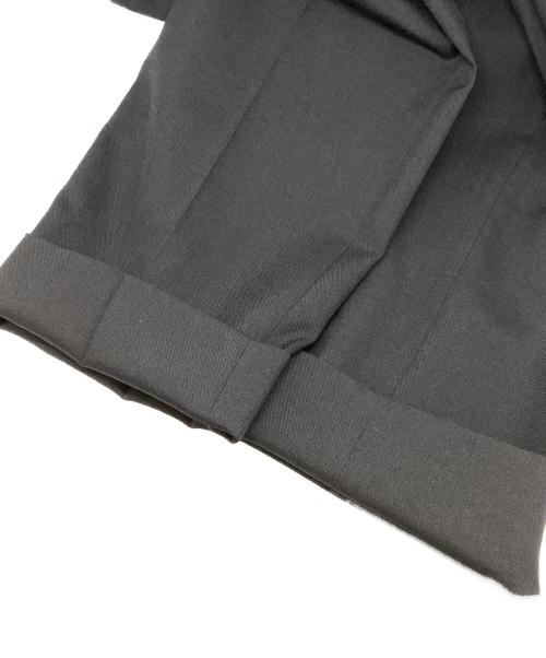 HEUGN（ユーゲン）HEUGN (ユーゲン) GEORGE ウールソリッド2Pテーパードパンツ ネイビー サイズ:3の古着・服飾アイテム