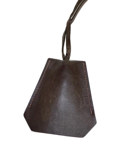 HERMES（エルメス）HERMES (エルメス) クロシェットキーリング ブラウンの古着・服飾アイテム