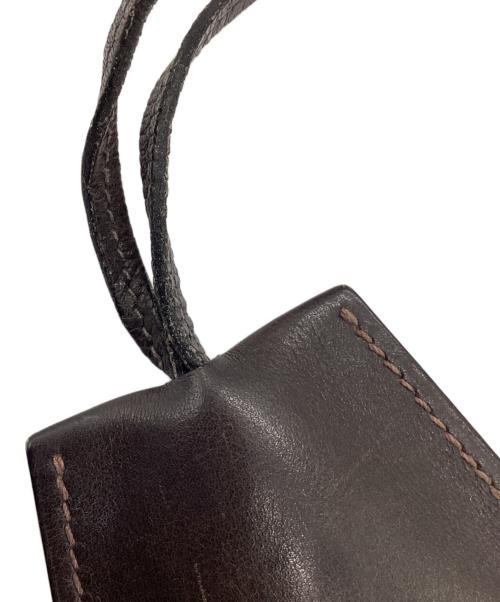 HERMES（エルメス）HERMES (エルメス) クロシェットキーリング ブラウンの古着・服飾アイテム