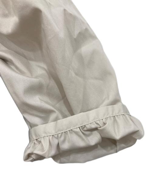 BLUE LABEL CRESTBRIDGE（ブルーレーベルクレストブリッジ）BLUE LABEL CRESTBRIDGE (ブルーレーベルクレストブリッジ) ニットビスチェシャツドレス ベージュ サイズ:36の古着・服飾アイテム