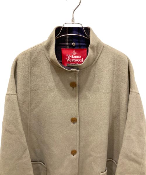 Vivienne Westwood RED LABEL（ヴィヴィアンウエストウッドレッドレーベル）Vivienne Westwood RED LABEL (ヴィヴィアンウエストウッドレッドレーベル) スタンドカラーコート ブラウン サイズ:00の古着・服飾アイテム