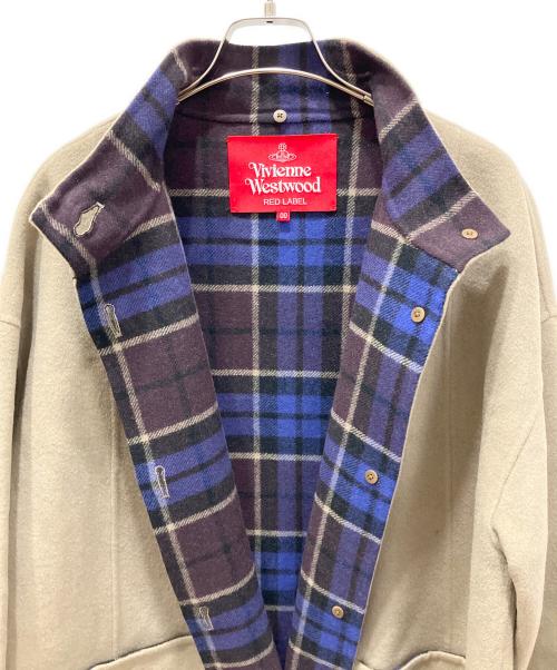 Vivienne Westwood RED LABEL（ヴィヴィアンウエストウッドレッドレーベル）Vivienne Westwood RED LABEL (ヴィヴィアンウエストウッドレッドレーベル) スタンドカラーコート ブラウン サイズ:00の古着・服飾アイテム