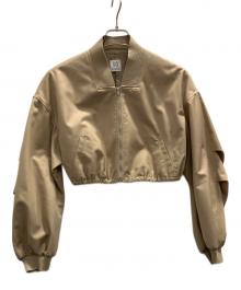 Lil Ambition（リル アンビション）の古着「LIL Short Blouson」｜ベージュ