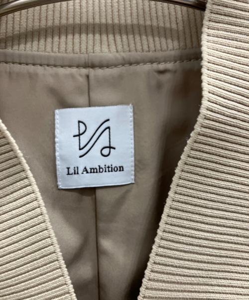 Lil Ambition（リル アンビション）Lil Ambition (リル アンビション) LIL Short Blouson ベージュ サイズ:フリーの古着・服飾アイテム