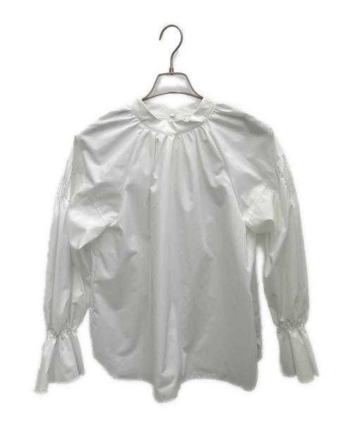 Apuweiser-riche（アプワイザーリッシェ）Apuweiser-riche (アプワイザーリッシェ) 前後2WAYブラウス×ミニジャンスカセット ホワイト サイズ:SIZE 1の古着・服飾アイテム