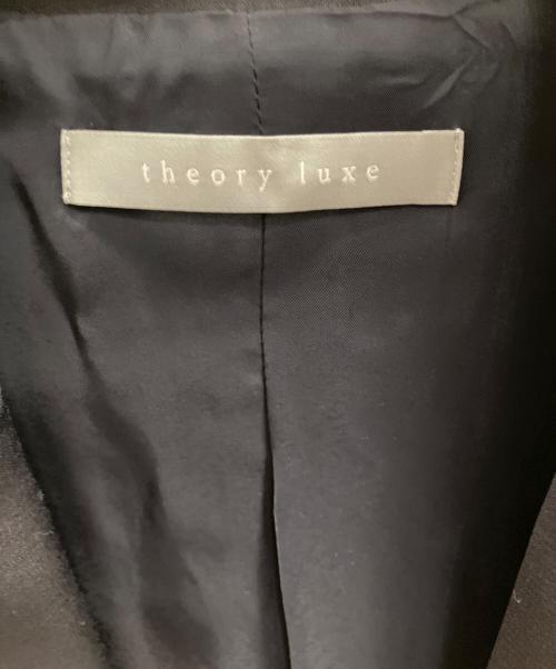 theory luxe（セオリーリュクス）theory luxe (セオリーリュクス) テーラードジャケット ブラック サイズ:40の古着・服飾アイテム