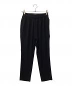 YOKO CHANヨーコチャン）の古着「ハイウェストギャザーパンツ」｜ブラック