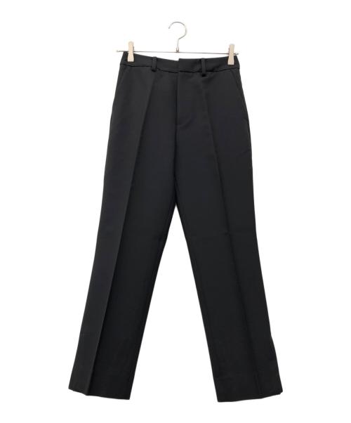 CINOH（チノ）CINOH (チノ) ダブルクロスサイドベンツパンツ ブラック サイズ:36の古着・服飾アイテム