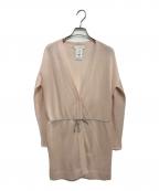 Fabiana Filippiファビアナフィリッピ）の古着「ロングカーディガン」｜ピンク