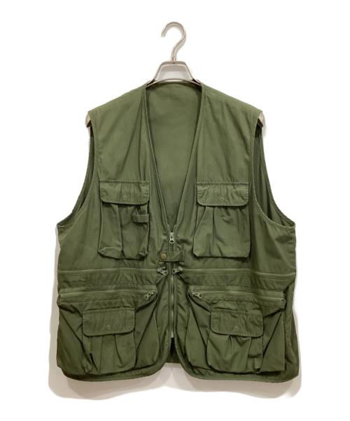 FreshService（フレッシュサービス）FreshService (フレッシュサービス) TRAVEL VEST カーキ サイズ:表記なしの古着・服飾アイテム